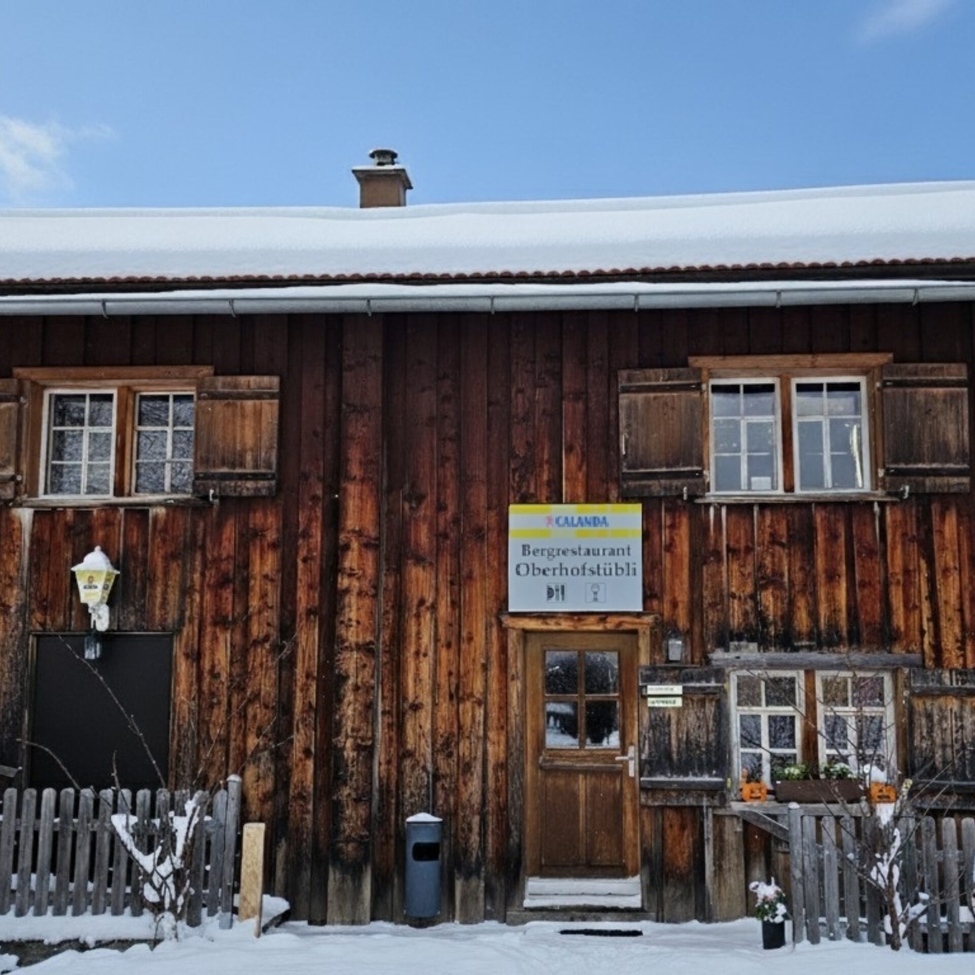 Oberhofstuebli Front 2